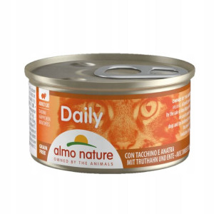 ALMO NATURE Daily Menu Kawałki indyka i kaczki 85g