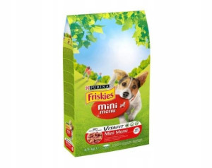 FRISKIES MINI MENU Wołowina, warzywa 1,5kg