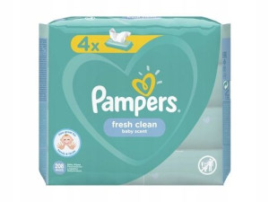 Chusteczki nawilżane Pampers FreshClean 4x52