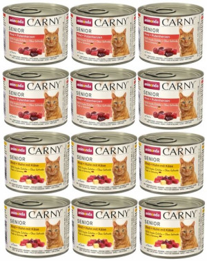 ANIMONDA Carny Cat Senior MIX 12x200g