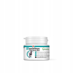 Vetoquinol Caniviton Forte Plus na stawy 30 tab.
