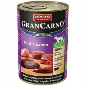 ANIMONDA Grancarno Adult wołowina, jagnięcina 400g