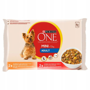 Karma One Mini Adult Karma dla psów 4x100g