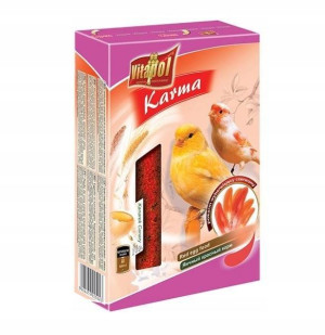 VITAPOL Karma kanarek wybarwiająca czerwona 350g