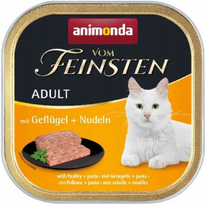 ANIMONDA Vom Feinsten Menue Cat drób makaron 100g