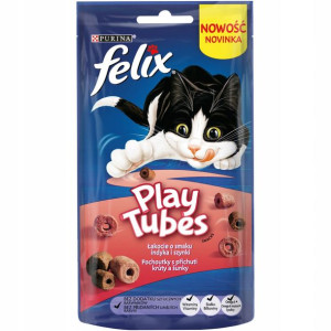 FELIX Play Tubes Indyk Szynka 50g