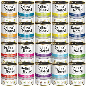 MIX Dolina Noteci Premium KARMA DLA PSA 20x800g