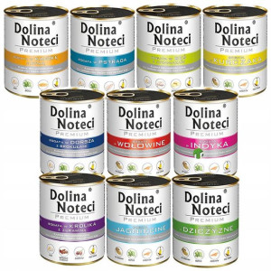 MIX Dolina Noteci Premium KARMA DLA PSA 10x800g
