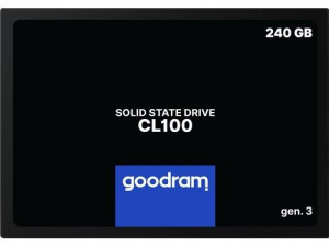 Szybki dysk SSD GOODRAM CL100 Gen.3 240GB SATA III