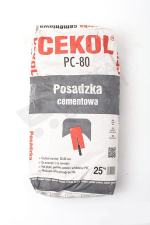 Cekol Wylewka Betonowa Posadzka B20 Pc-80 - 25kg