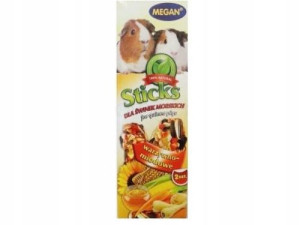 MEGAN Sticks dla świnek morskich warzywno-miodowe