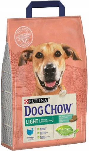 Purina DOG CHOW LIGHT Indyk 2,5kg