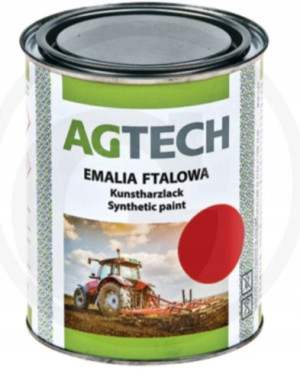 Farba czerwona MTZ belarus T25 Maska kabina 0,8l