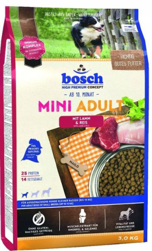 Karma Bosch 06030 Adult Mini Lamb&Rice 3kg
