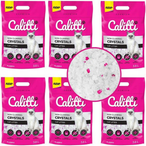 Żwirek silikonowy dla kota Calitti 6x3,8l