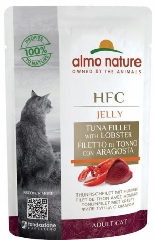 Almo Nature CUISINE filet z tuńczyka z homarem 55g