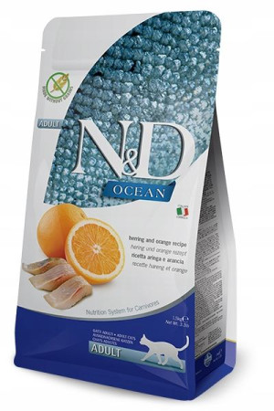 Farmina N&d Ocean Cat Herring Orange1,5kg
