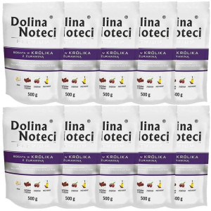 Karma dla psa Dolina Noteci Premium królik 10x500g