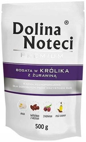 Dolina Noteci Premium królik saszetka 500g