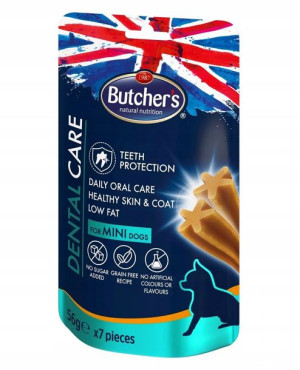 Gryzak dla psa Butcher's Dental Care mini psy 56g