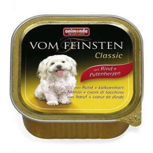 ANIMONDA Classic wołowina i serca indyka 150g