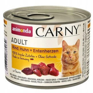 ANIMONDA Carny Adult wołowina kurczak kaczka 200g
