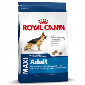 Karma Royal Canin Dog Food Maxi Adult 15kg+GRATIS