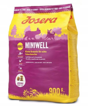 JOSERA Miniwell 900g karma dla psów małych ras