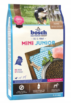 Bosch Mini Junior karma dla Szczeniąt 3kg