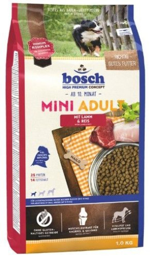 BOSCH Mini Adult Lamb&Rice 1kg karma dla psów