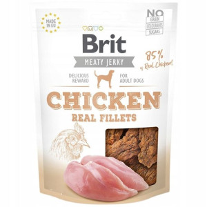 BRIT JERKY Chicken Fillets 200g przysmak dla psa
