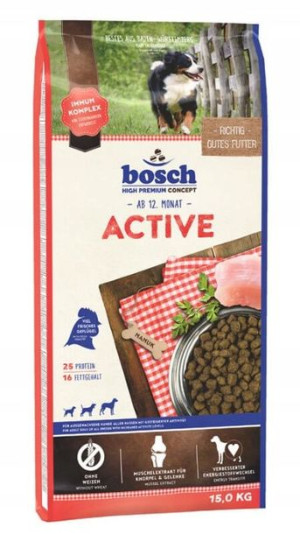 Bosch Active 15kg karma dla psów aktywnych