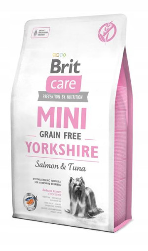 Brit Care Mini Grain Free Yorkshire 2kg łosoś