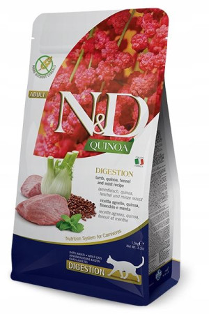 Farmina Cat Quinoa Digestion Lamb&fennel 1,5kg
