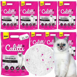 CALITTI Crystal - żwirek silikonowy 8x3,8l