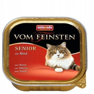 ANIMONDA Vom Feinsten Senior Cat wołowina 100g
