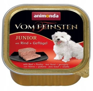 ANIMONDA Vom Feinsten Junior wołowina drób 150g