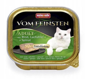 ANIMONDA Vom Feinsten Cat wołowina łosoś 100g