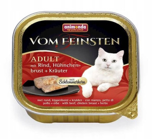 ANIMONDA Vom Feinsten Cat wołowina 100g