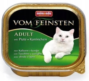 ANIMONDA Vom Feinsten Classic Cat indyk królik 100
