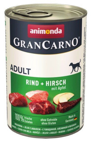 ANIMONDA Grancarno Adult wołowina jeleń 400g
