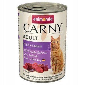 ANIMONDA Carny Adult wołowina jagnięcina 400g