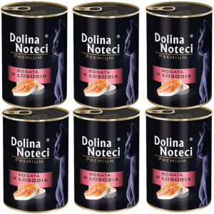 Dolina Noteci Premium dla kota Łosoś 6x400g
