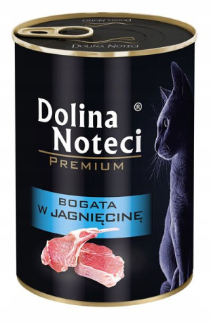 Dolina Noteci Premium dla Kota Jagnięcina 400g