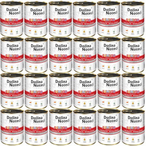 Dolina Noteci Premium Junior Serca Wołowe 24x400g