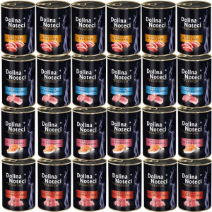 Mix smaków Dolina Noteci Premium Kot 24x400g