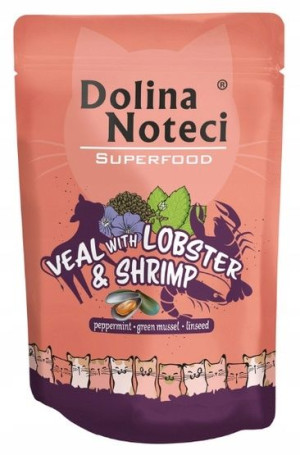 Dolina Noteci SuperFood dla kota cielęcina 85g