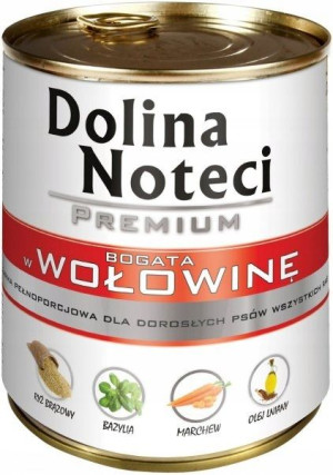 Dolina Noteci Premium dla Psa wołowina 800g