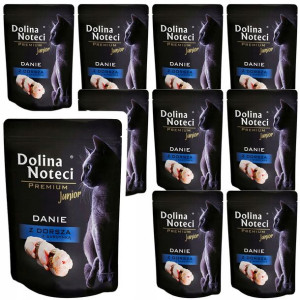 PAKIET DNP Danie z dorsza z sardynką junior 10x85g