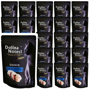 PAKIET DNP Danie z dorsza z sardynką junior 20x85g